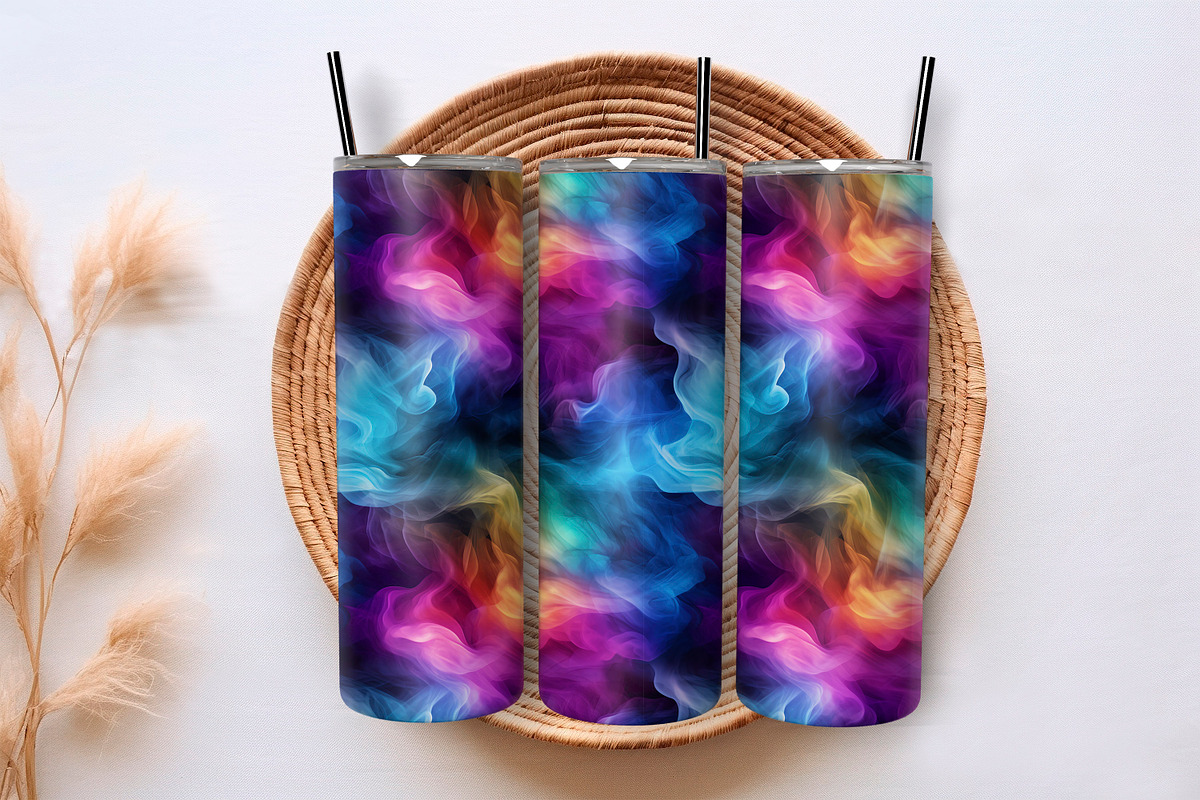 Smoke Effect Seamless Pattern, a Pattern Graphic by Forhadx5 (Photo 3 of 16)