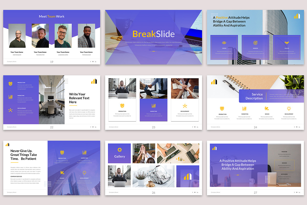 Aiposo Business GoogleSlides preview 3