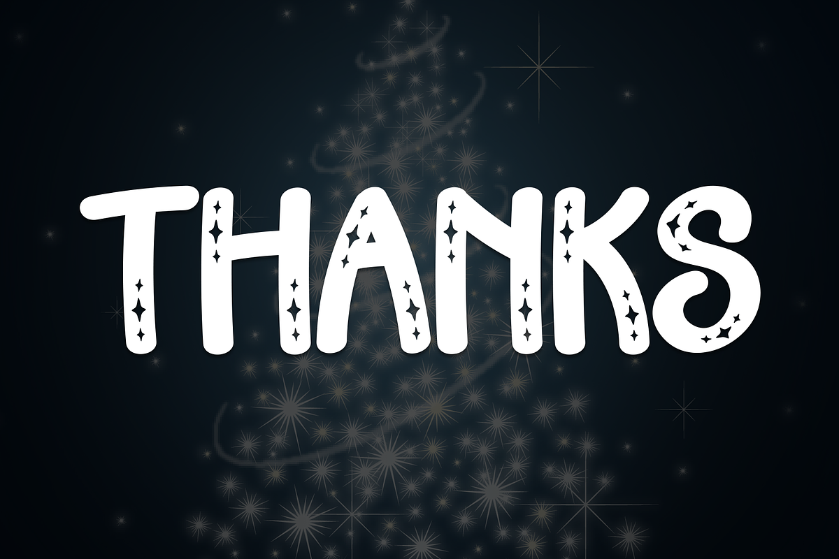Christmas Starlight | Script Font, a Script Font by Scratchones (Photo 8 of 8)