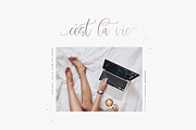 Sangria Script Font, a Script Font by The Styled Script (Thumbnail 3 of 11)