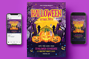 Halloween Flyer, a Flyer Template by Creativestoree (Thumbnail 2 of 5)