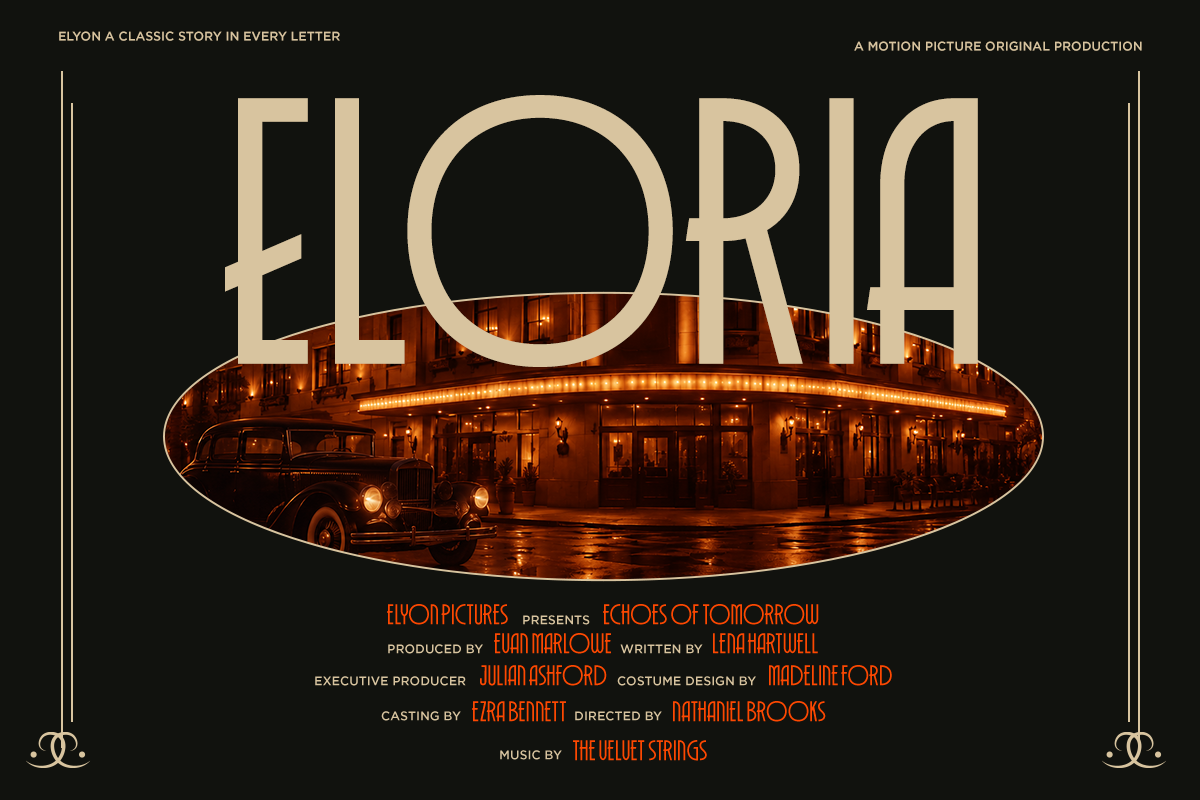 Astorisa - Art Deco Sans Serif Font, a Sans Serif Font by RagamKata (Photo 4 of 10)