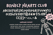 Bonely Hearts Display Font, a Handwritten Font by Nicky Laatz (Thumbnail 11 of 11)