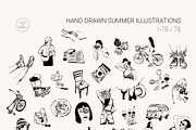 SUMMER VIBES posters set, a Seasonal Illustration by Yuliia Lashevska (Thumbnail 6 of 11)
