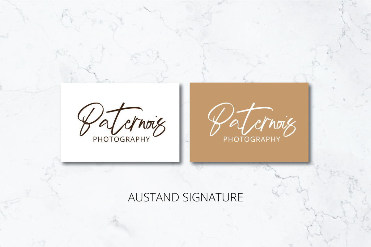 Austand - Handwritten Signature, a Script Font by tebaltipislab (Photo 2 of 10)