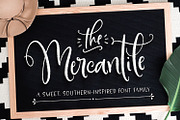 The Mercantile Font Family, a Handwriting Font by Callie Rian & Co.
