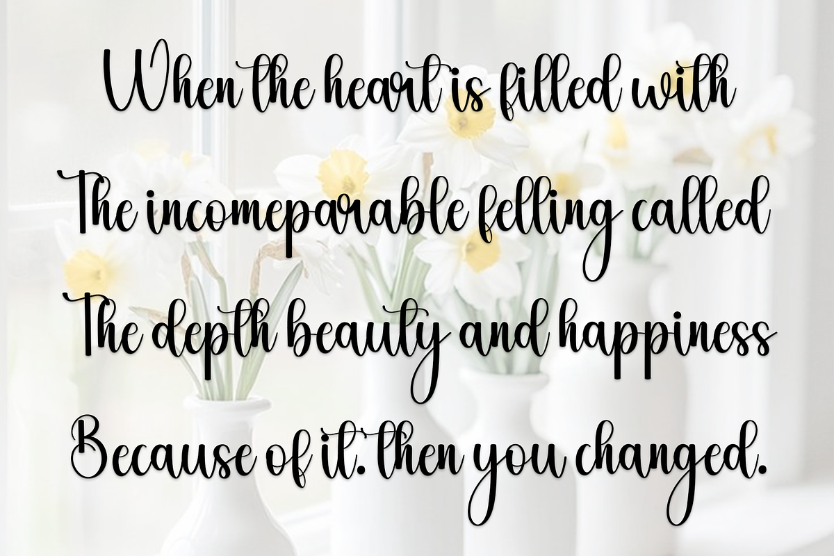Daylight, a Handwritten Font by InermediaSTUDIO (Photo 7 of 8)