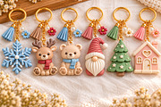 Christmas Keychain 3D STL File, an Object 3D Model by Layerology (Thumbnail 2 of 4)