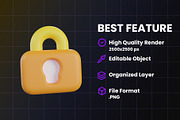 UI Essentials 3D Icon Pack, an Object Graphic by Artnivora.Std (Thumbnail 2 of 4)