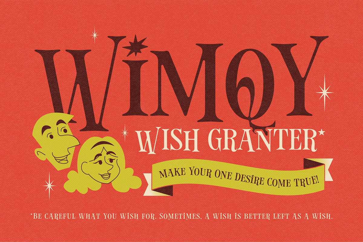 Wimqy, a Serif Font by graphicook (Photo 5 of 10)
