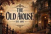 Dallen Antique, a Serif Font by Wow Magic (Thumbnail 2 of 5)