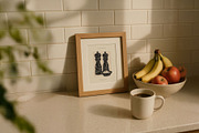 Linocut Kitchen | Poster Builder, an Object Graphic by KetteCreate (Thumbnail 10 of 16)