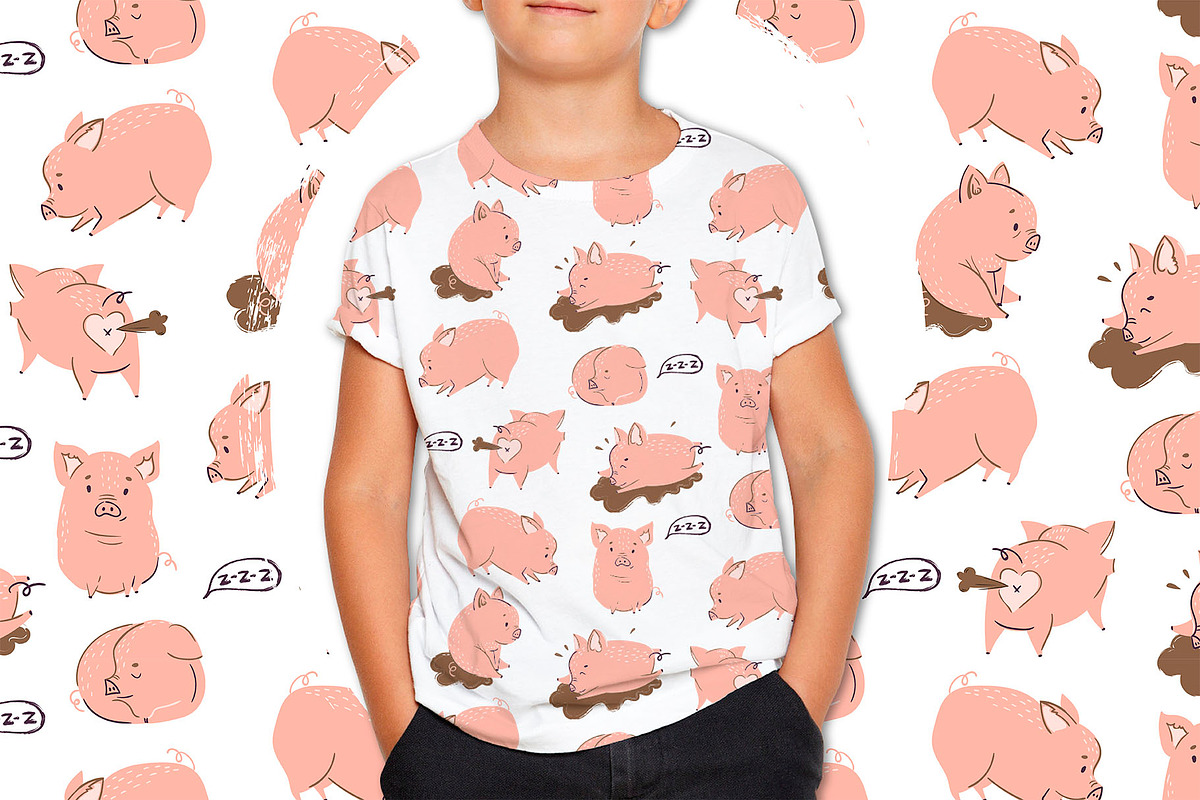 Little Piggy, an Animal Illustration by Twisted Tail (Photo 4 of 5)