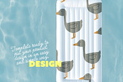 Top View Pool Float Mockup On Water, a Product Mockup by McLittle Stock (Thumbnail 3 of 4)