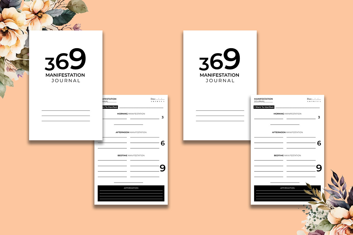 369 Manifestation Journal, a Stationery Template by Hurairagraphics (Photo 2 of 4)