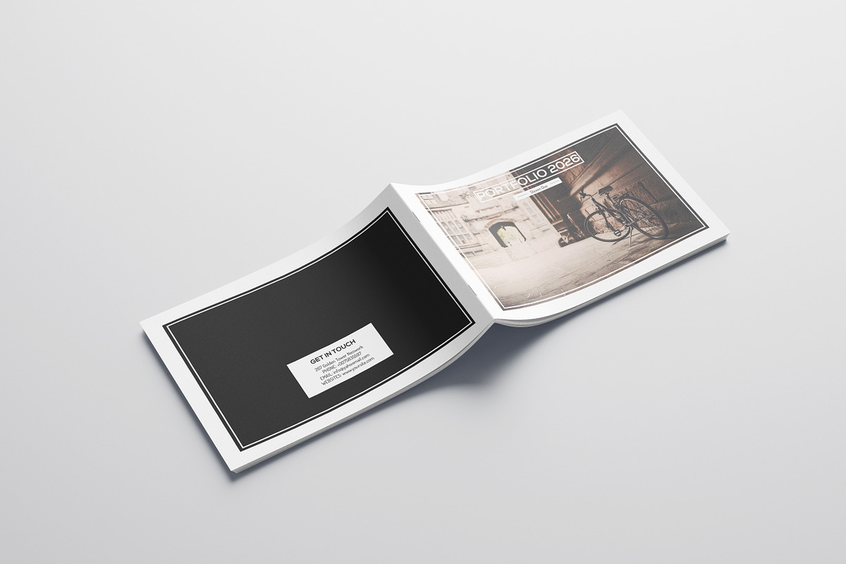 Photographer Portfolio Template, a Brochure Template by retrographix (Photo 7 of 7)