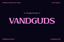 Vandguds - Serif Typeface