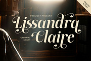 Lissandra Claire A Cinematic Serif, a Font by Annivers Type (Thumbnail 1 of 10)