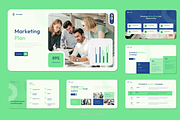 Marketing Plan, a Presentation Template by Pixslides (Thumbnail 2 of 7)