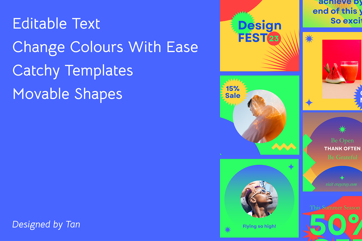 40 Creative Canva Post Layouts, a Social Media Template by Designs by Tan (Photo 5 of 8)