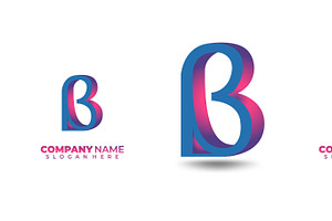 creative letter b logo design, a Branding & Logo Template by RAHMAT