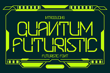 Quantum Futuristic – Futuristic Font