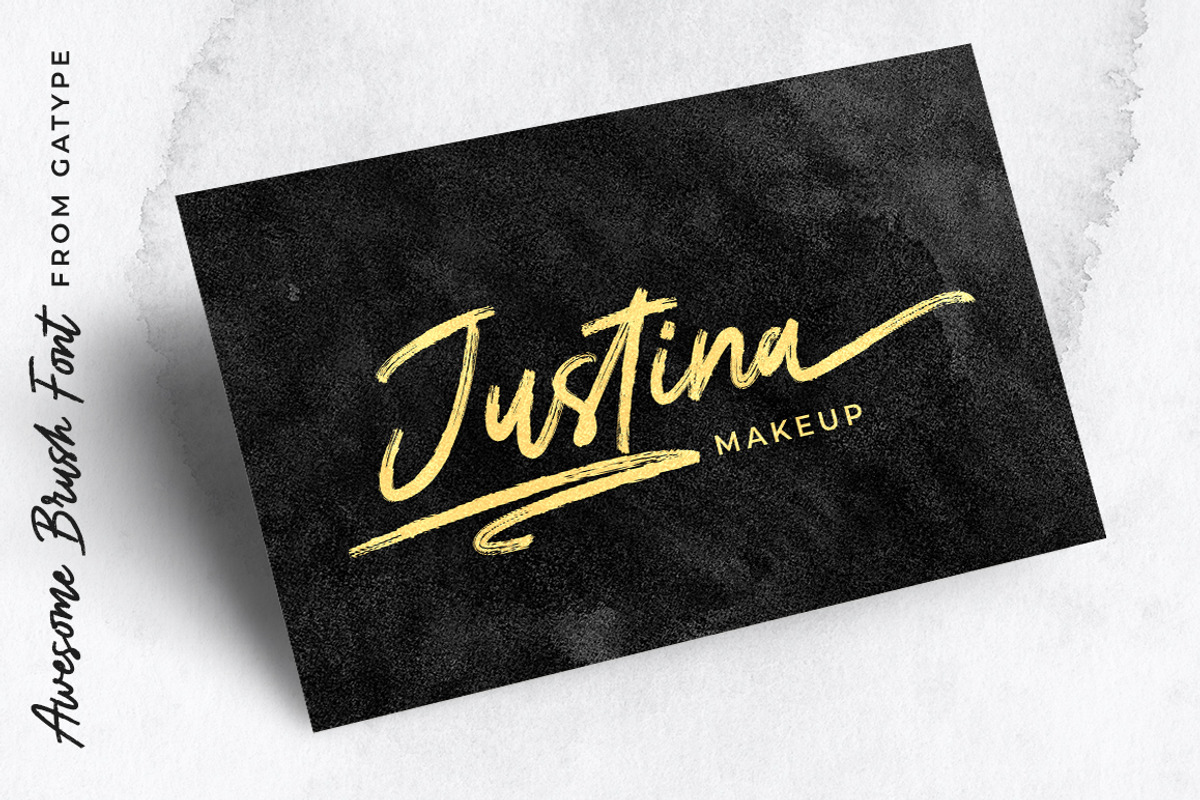 Awesome Brush, a Handwritten Font by Gatype (Photo 5 of 8)