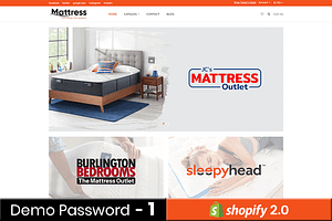 Mattress Shopify 2.0 Theme