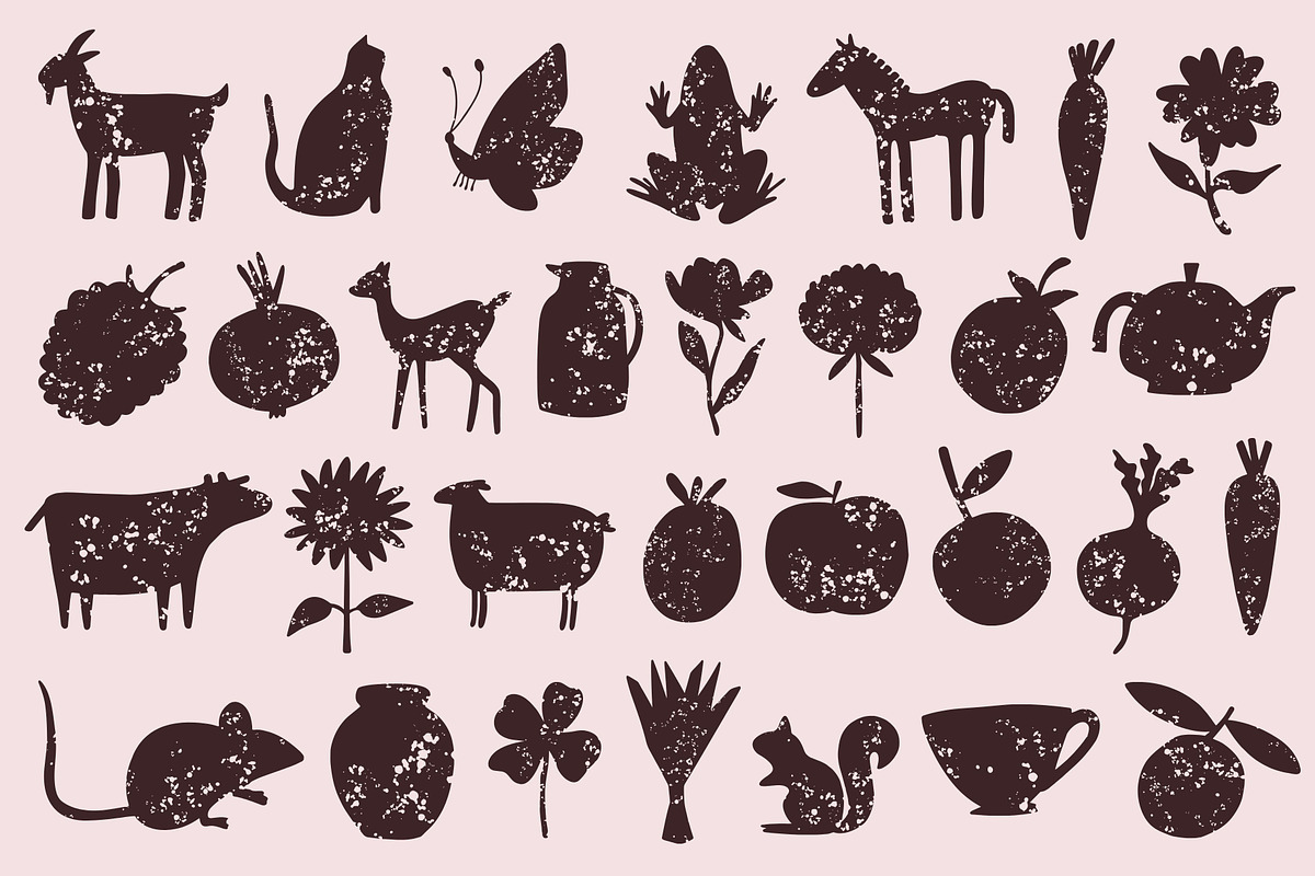 Cottagecore: 100 Farm & Garden Pack, a Decorative Illustration by Veyla (Photo 4 of 14)