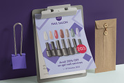 Nail Salon Watercolor Illustration, an Object Illustration by CreativeValuation (Thumbnail 6 of 11)