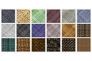 47 Seamless Wickerwork Pattern Set, a Palette Add-On by Kseniya-Omega (Thumbnail 3 of 7)