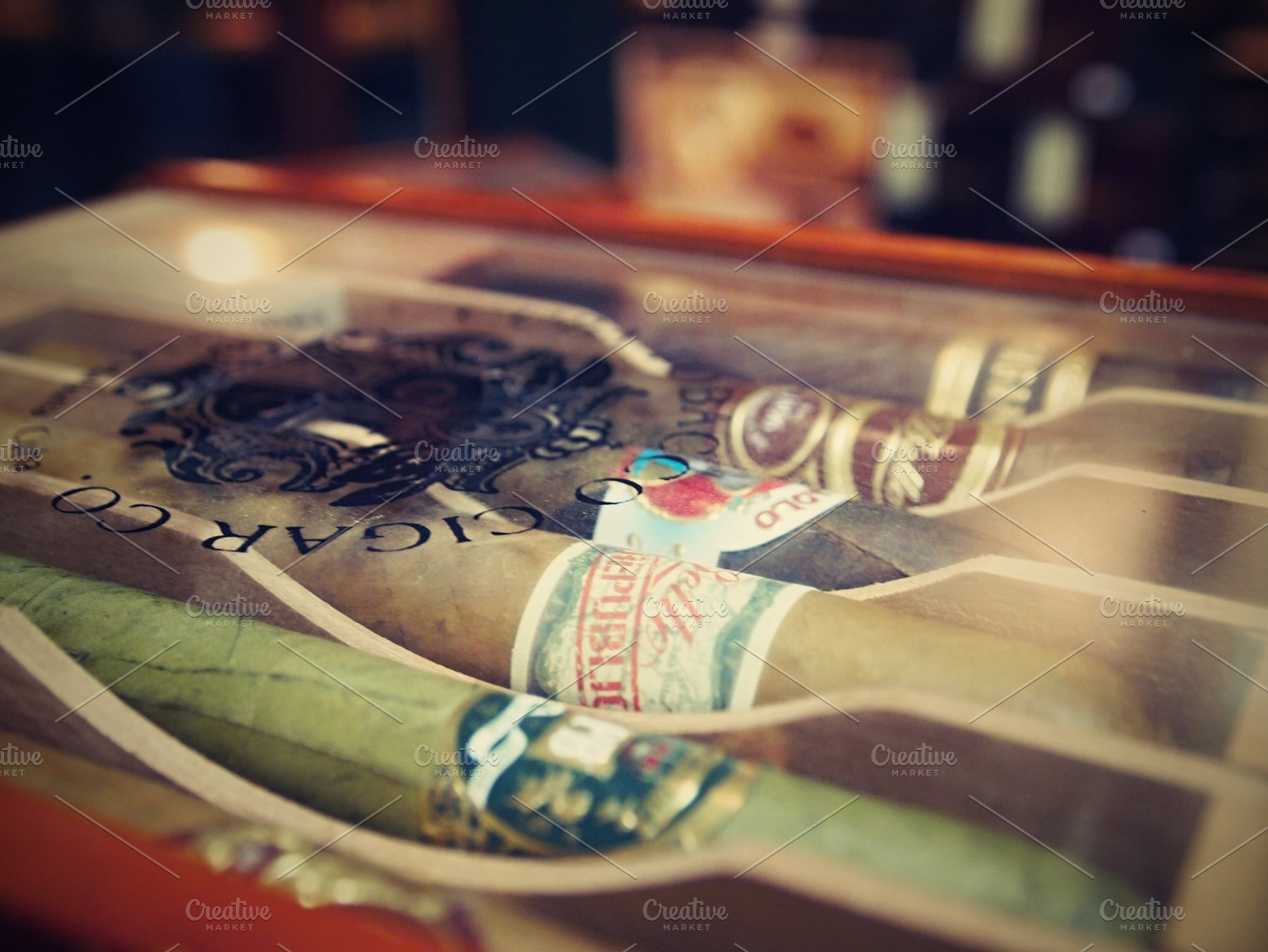 Cigars Stock Photo Containing Retro And Cigars
