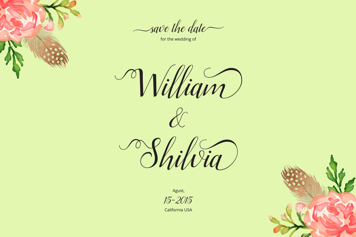 Ellizabeth Script preview 4