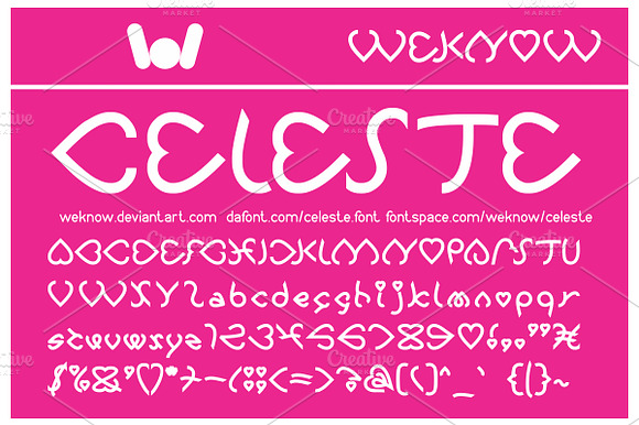 celeste font preview 7