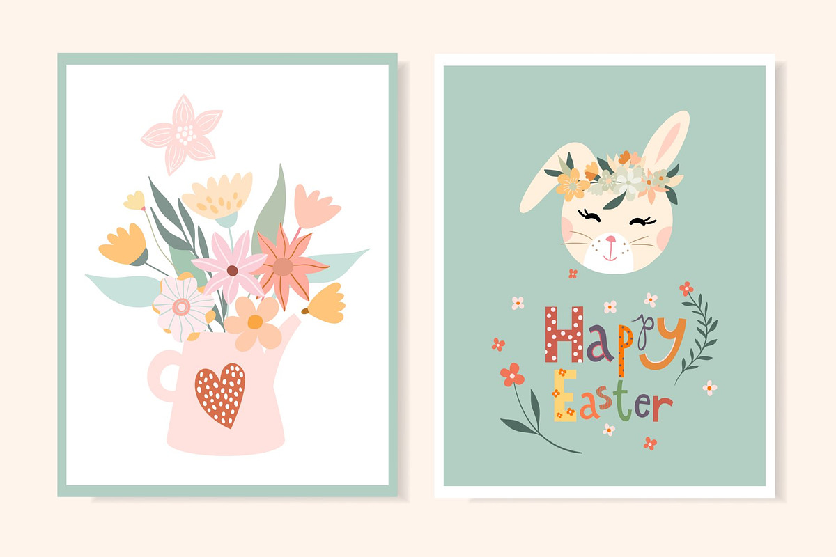 Happy Easter elements collection, a Graphic by Letto studio (Photo 6 of 10)