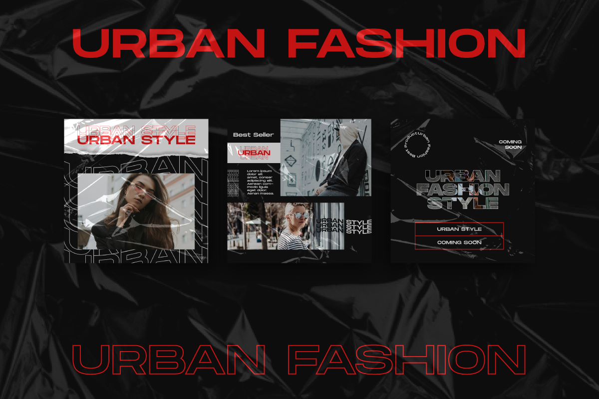 Urban Story & Feed Instagram Templat, a Social Media Template by Inkofert (Photo 6 of 11)
