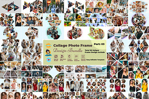 Collage Photo Frame Design Bundle