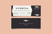 Wedding Invitation Ticket, an Invitation Template by Guuver (Thumbnail 3 of 3)