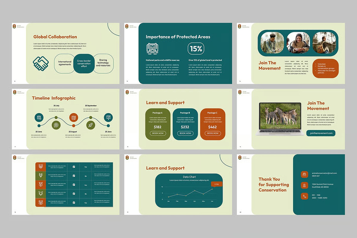 Animal Conservation G Slides, PPoint preview 3