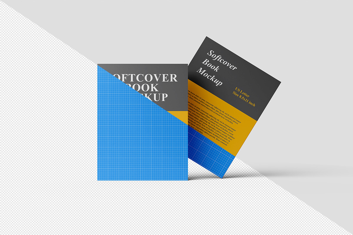 Softcover Book Mockup US letter, a Books & Magazine Mockup by Illusiongraphic (Photo 14 of 18)