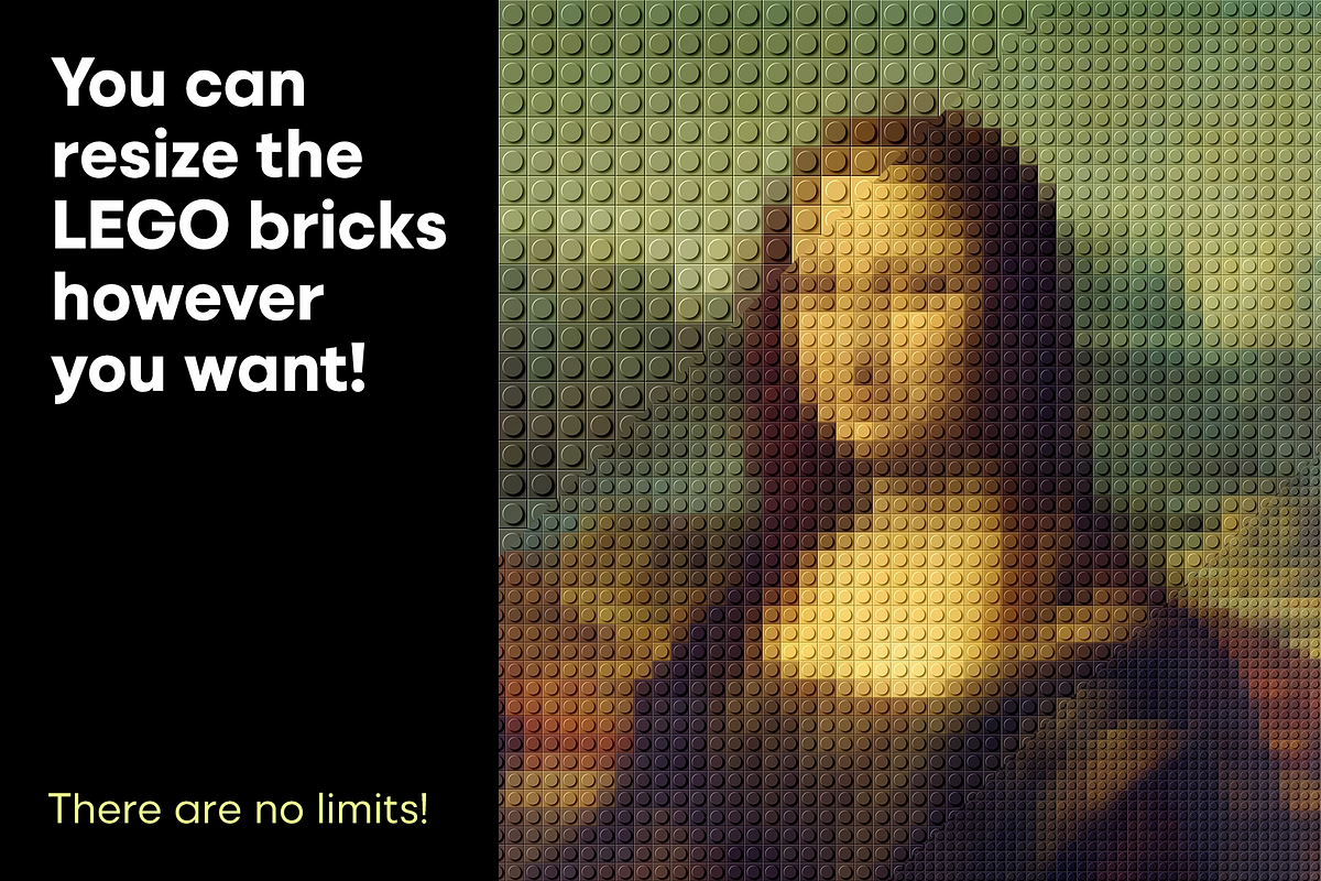 Toy Brick Effect Mockup, a Product Mockup by Salih Kizilkaya (Photo 2 of 6)