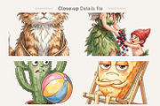 Sarcastic Mom Summer Sublimation, an Illustration by Artnoy (Thumbnail 4 of 8)