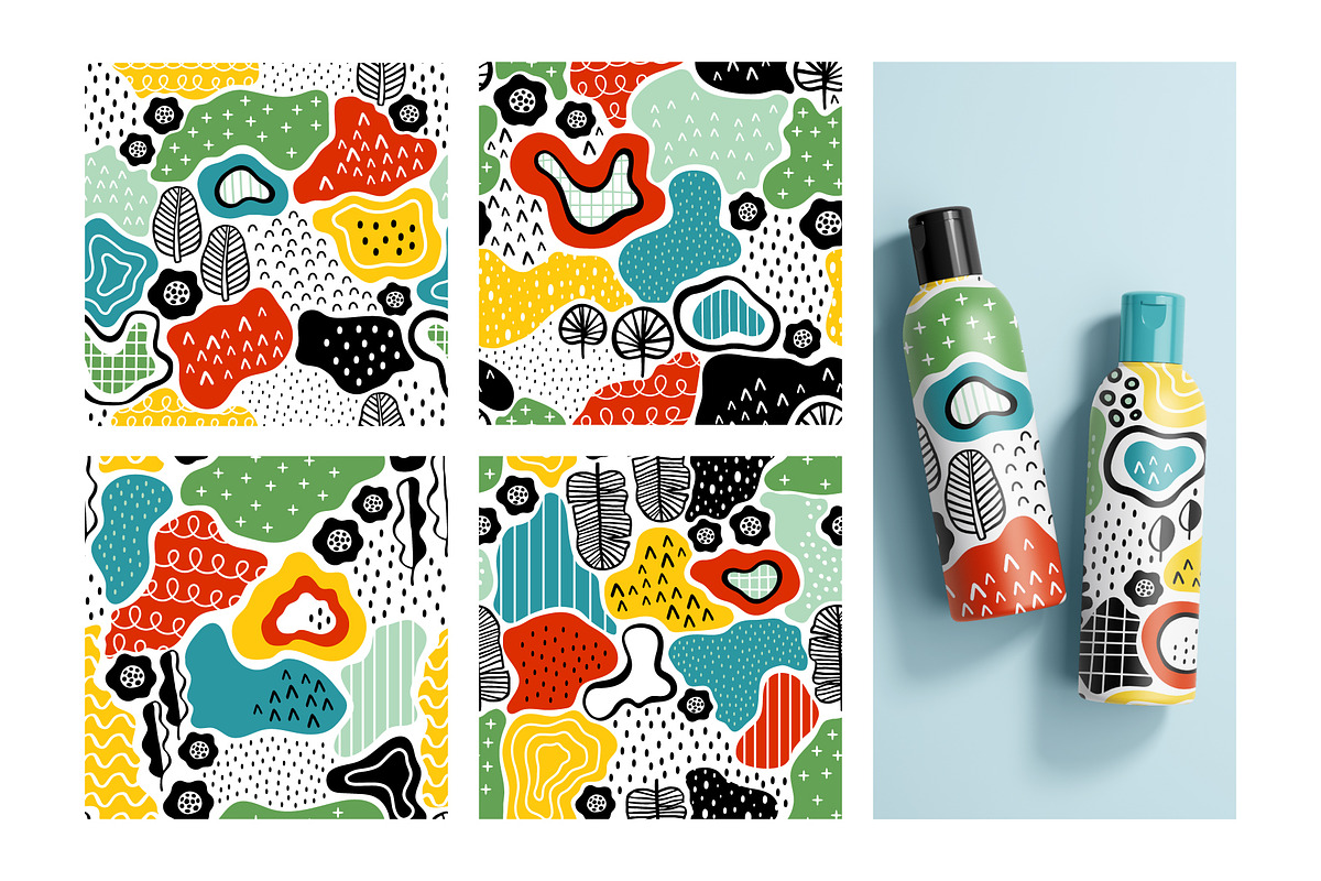 FLOWER MEADOW | patterns pack, a Pattern Graphic by Nastya Tkachova (Photo 3 of 7)