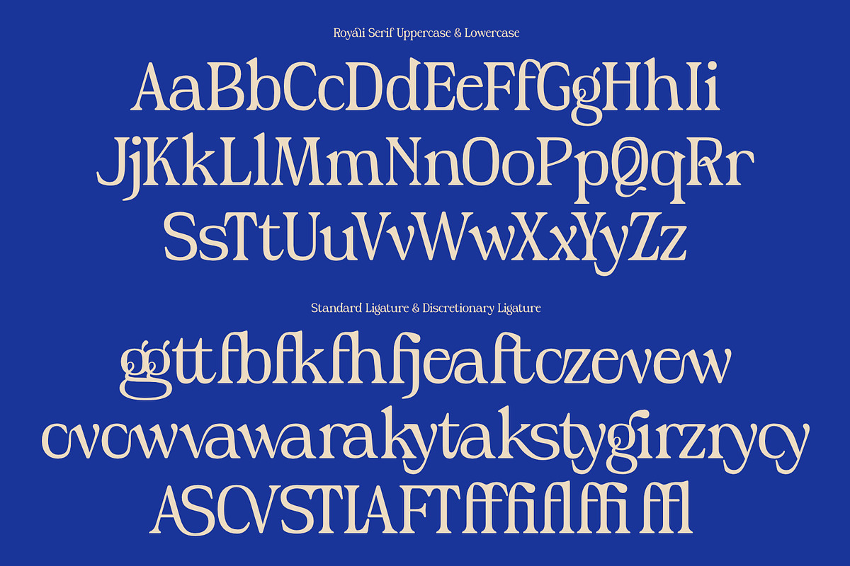 Royali Serif, a Serif Font by Khoir (Photo 10 of 13)