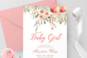 EDITABLE Baby Shower Invitation, an Invitation Template by Advaita Printables (Thumbnail 1 of 2)