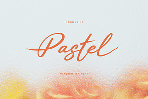 Pastel Handwritten Font