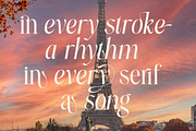 Aurelia Symphony, a Serif Font by saemoon creative (Thumbnail 15 of 15)