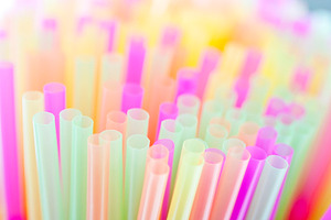 Drinking Straws Abstract Background, a Background Photo by THP Creative