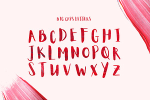 Aloja Extended Brush Font