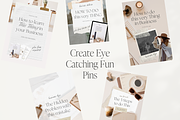 Collage Pinterest Pin Canva Template, a Templates & Theme by Tabitha Emma (Thumbnail 5 of 6)